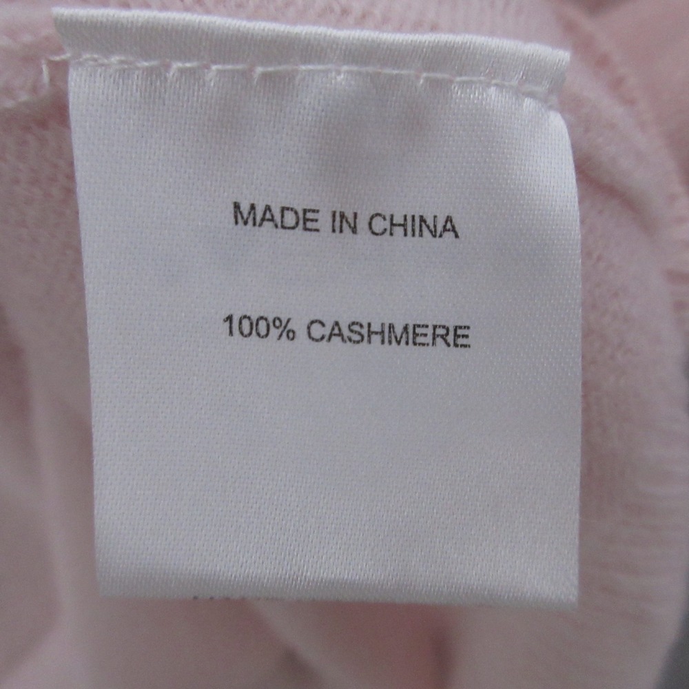 Quince Cashmere Sweater M Pink Soft Quiet Luxury Minimalist Preppy Timeless - Picture 4 of 7